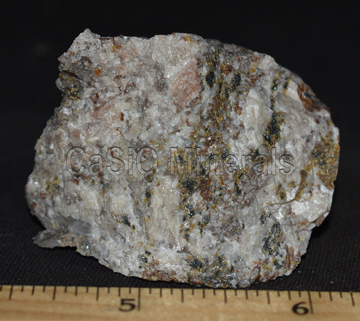 Hardystonite, Clinohedrite, Calcite, Willemite