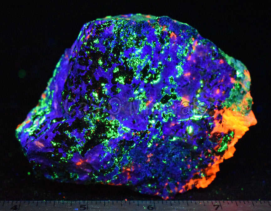 Hardystonite, Clinohedrite, Calcite, Willemite