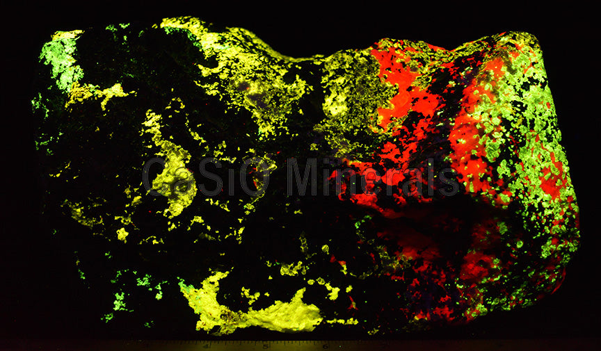HUGE Esperite, Hardystonite, Calcite, Willemite