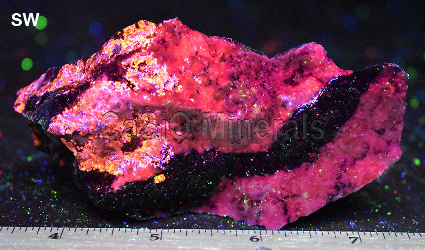 Sphalerite, Cleiophane, Calcite