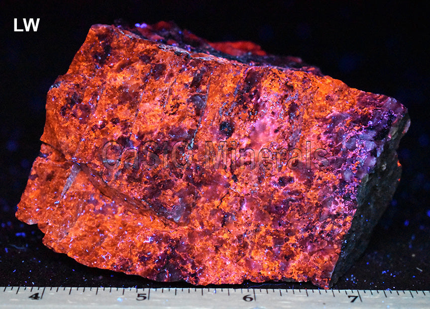 Sphalerite, Calcite