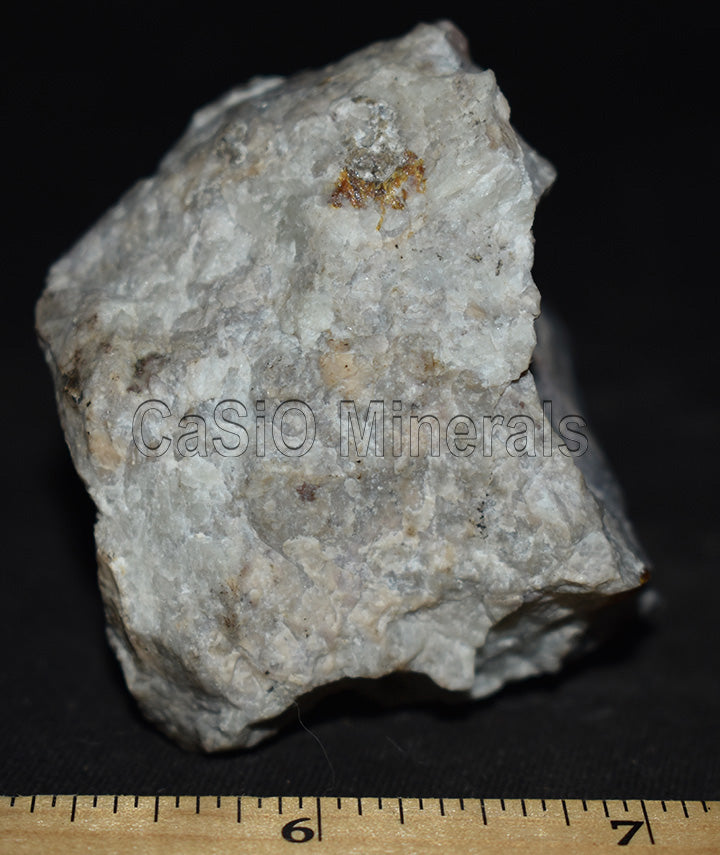 Margarosanite, Axinite, Calcite, Prehnite, Xonotlite, Hyalophane