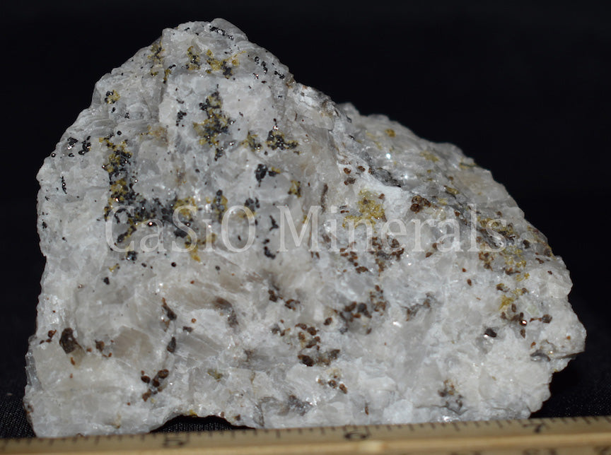 Barite, Willemite, Calcite
