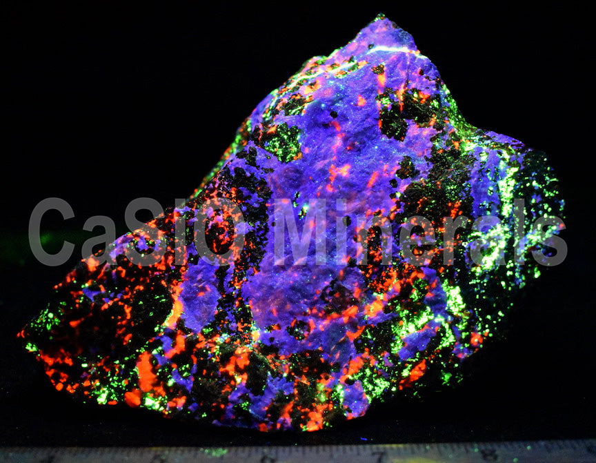 Hardystonite, Clinohedrite, Calcite, Willemite