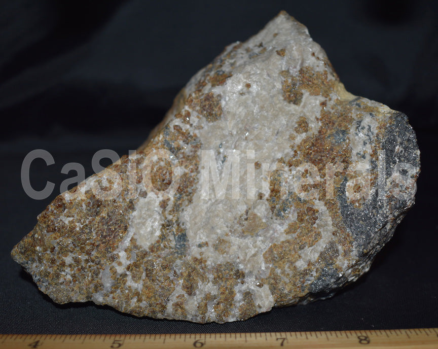 Hardystonite, Clinohedrite, Calcite, Willemite