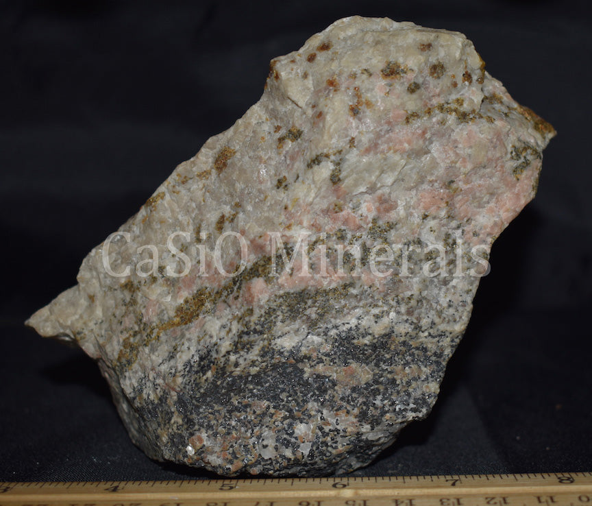Clinohedrite, Hardystonite, Calcite, Willemite