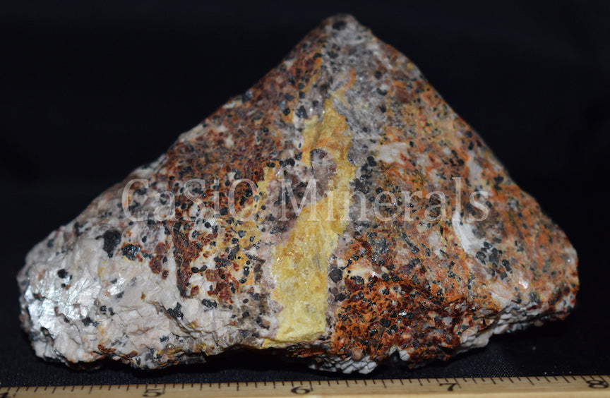 Zincite (SW), Calcite, Willemite