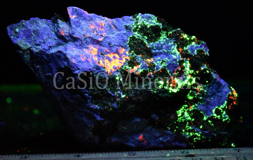 Altered Hardystonite, Clinohedrite, Calcite, Willemite