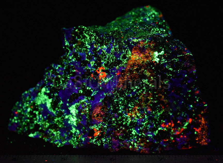 Hardystonite, Clinohedrite, Calcite, Willemite