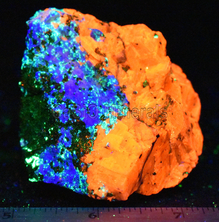Hardystonite, Clinohedrite, Calcite, Willemite