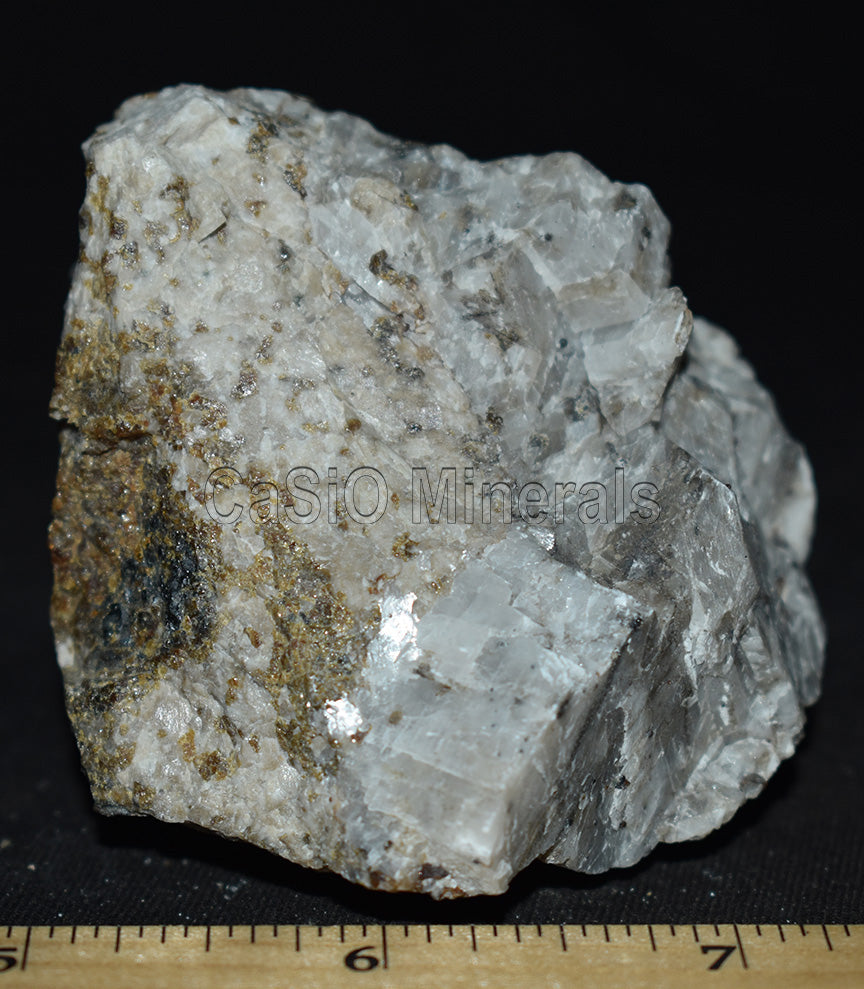 Hardystonite, Clinohedrite, Calcite, Willemite