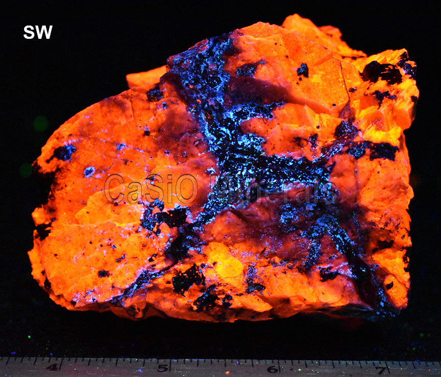 Hydrozincite, Calcite