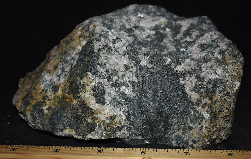Willemite, Sphalerite, Cleiophane, Calcite (white FL)