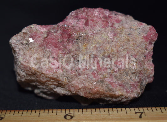 Rhodonite, Willemite, Calcite