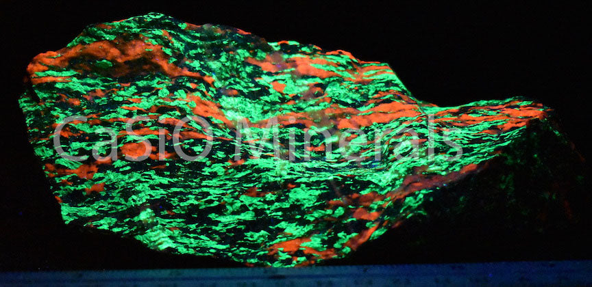 Mylonitized Calcite & Willemite