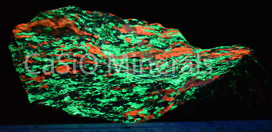 Mylonitized Calcite & Willemite