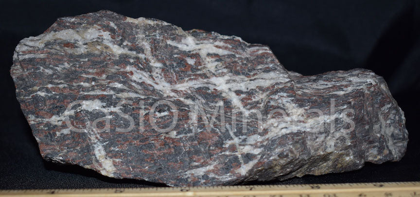 Mylonitized Calcite & Willemite