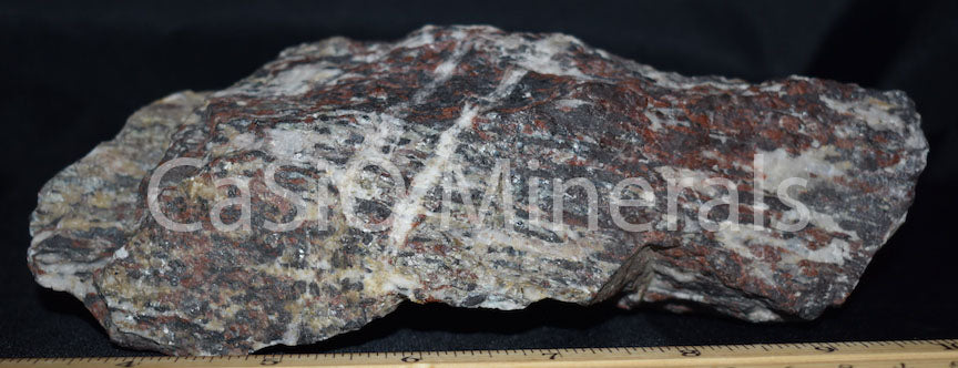 Mylonitized Calcite & Willemite