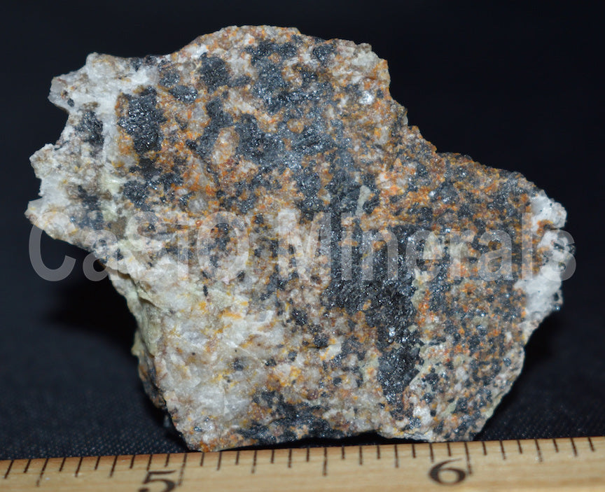 Esperite, Willemite, Calcite