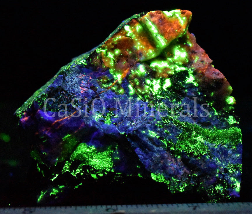 Bustamite (SW), Hardystonite, Clinohedrite, Willemite