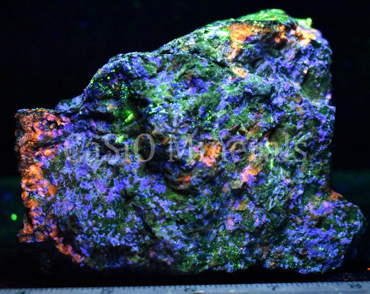 Hardystonite, Clinohedrite, Willemite, Bustamite (NF)