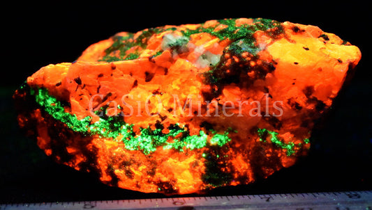 Barite, Willemite, Calcite