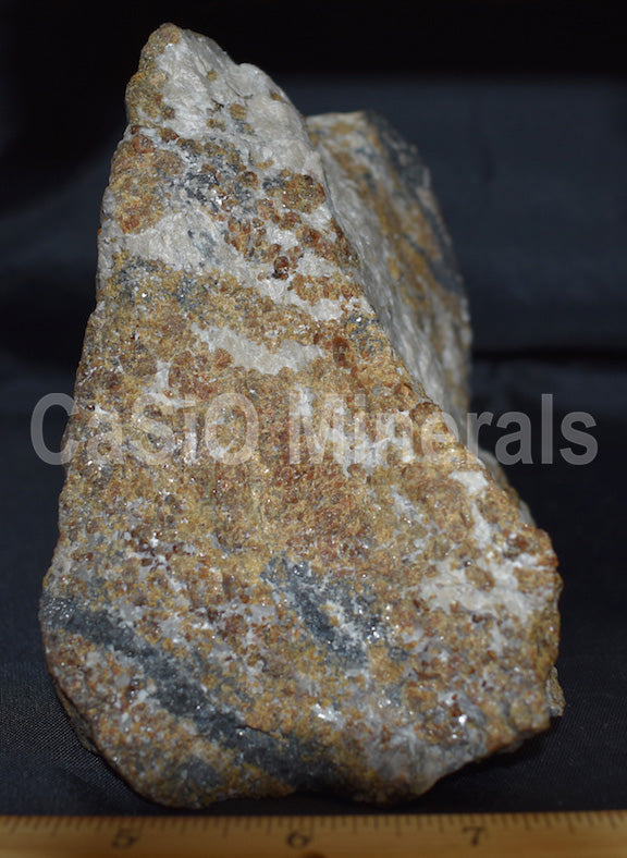 Hardystonite, Clinohedrite, Calcite, Willemite