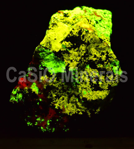 Esperite, Hardystonite, Calcite, Willemite