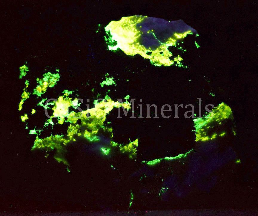 Esperite, Hardystonite, Clinohedrite, Willemite