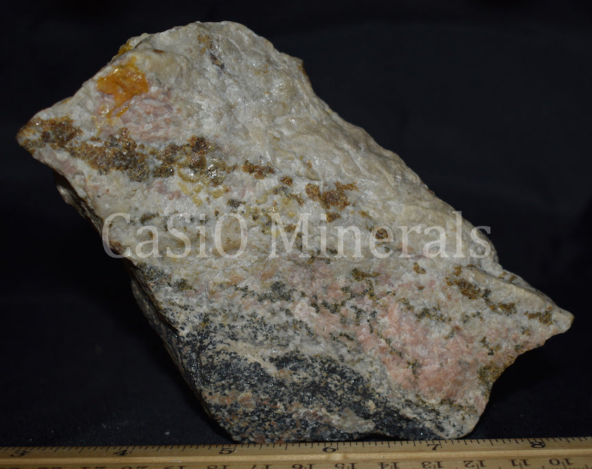 Clinohedrite, Hardystonite, Calcite, Willemite