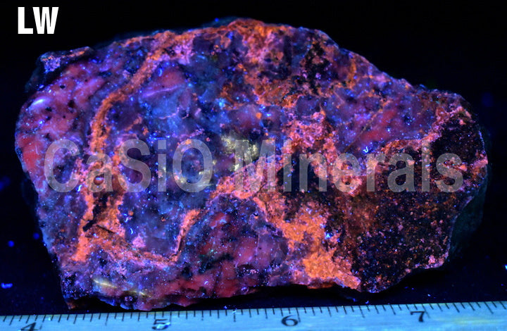 Sphalerite, Calcite