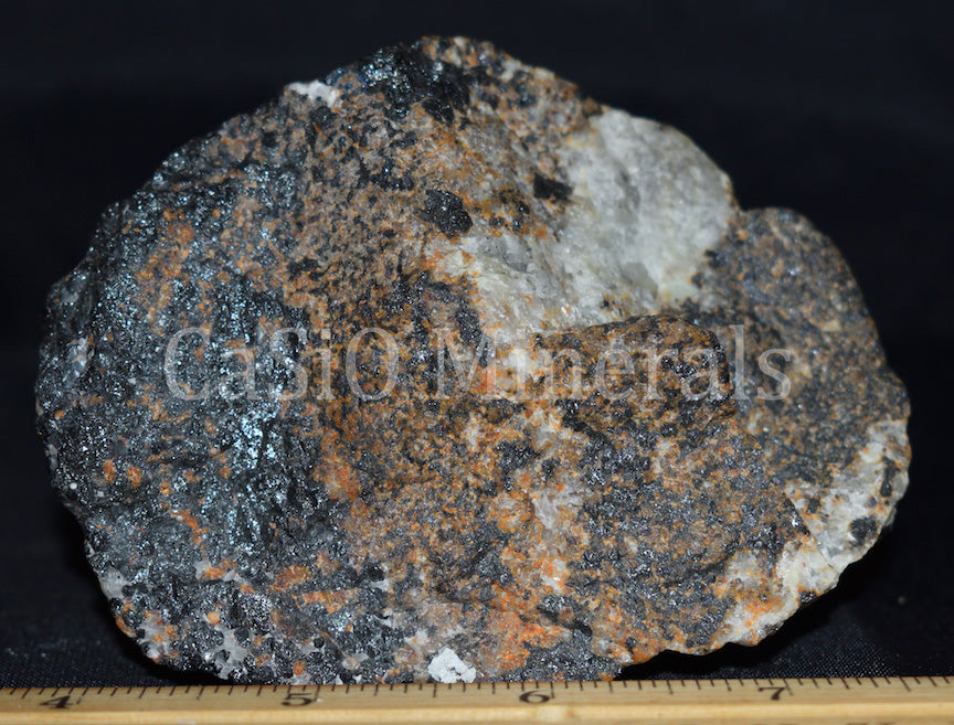 Esperite, Clinohedrite, Calcite, Hardystonite, Willemite