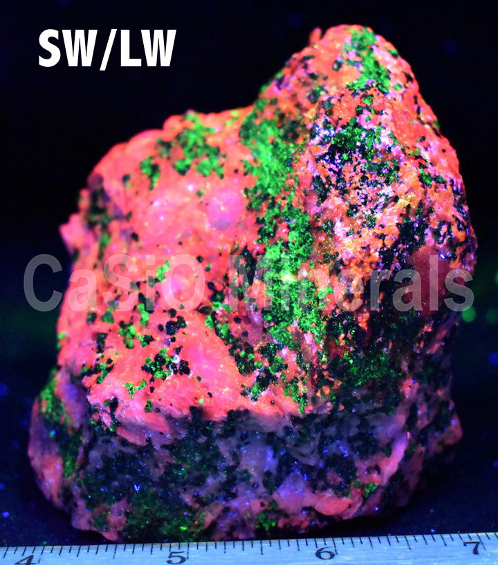 Sphalerite, Willemite, Calcite