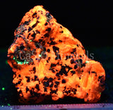 Cuspidine, Calcite, Willemite