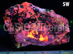 Sphalerite, Cleiophane, Calcite