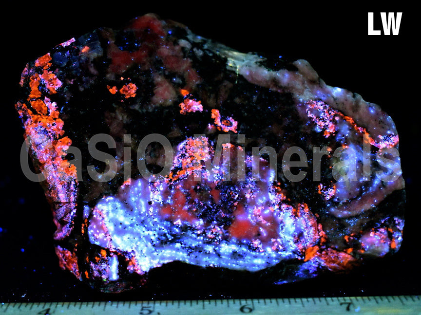 Sphalerite, Cleiophane, Calcite