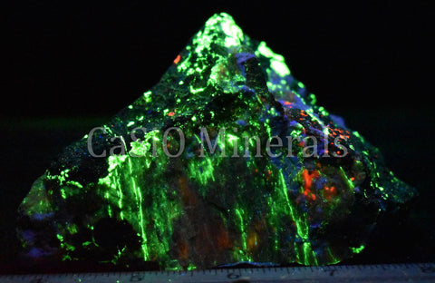 Hardystonite, Clinohedrite, Calcite, Bustamite (NF), Willemite