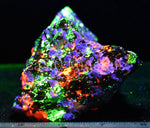 Fluorescent Fluorapatite, Hardystonite, Clinohedrite, Calcite, Willemite