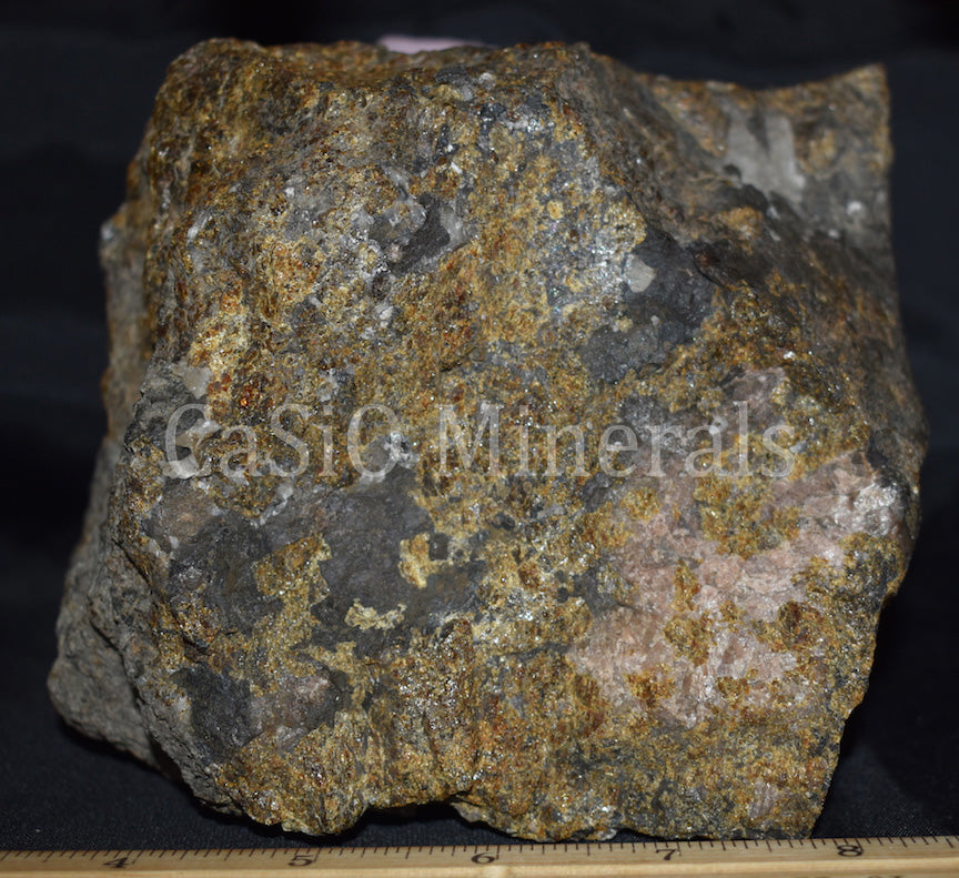 Large Clinohedrite, Calcite, Willemite