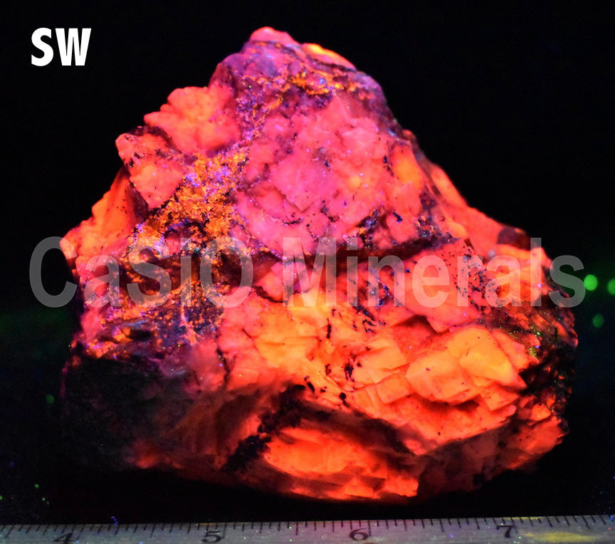 Sphalerite, Cleiophane, Calcite