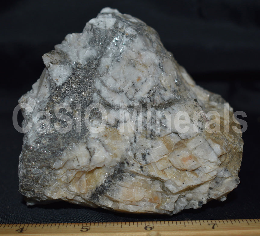 Sphalerite, Cleiophane, Calcite