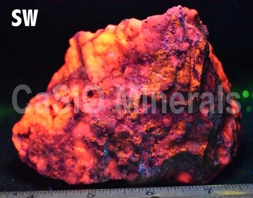 Sphalerite, Cleiophane, Calcite